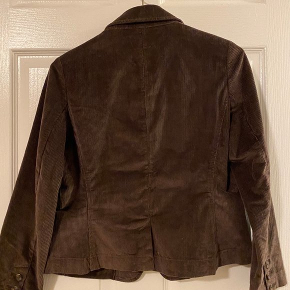 GUC Talbots Brown Corduroy Blazer 6P - Picture 6 of 6